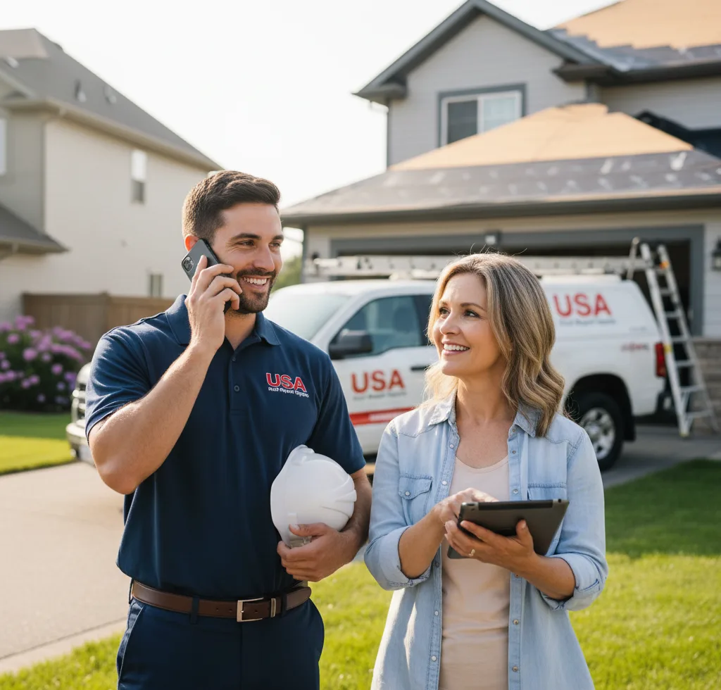 USA Roof Repair Experts customer support in Barstow